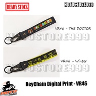 VR46 KeyChain Digital Print