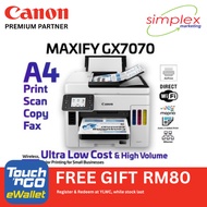 Canon MAXIFY GX7070 Refillable Inkjet Printer (Pre-Order)