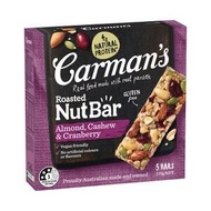 Carmans High Protein Breakfast Concentrated Multi-Flavor Nut Oats Energy Bars 200g M Family Australi