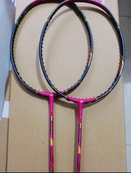 全新~Yonex VOLTRIC Z-FORCE II LCW 李宗偉 粉色羽毛球拍