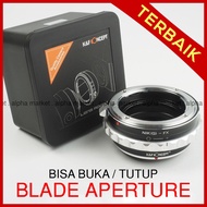 K&F Adapter Nikon Lens AI AFS AF-S AF-D to Mirrorless Camera Fujifilm Fuji X FX X-Pro1 X-Pro2 X-Pro3