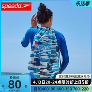 Speedo/speedo กระเป๋ากระเป๋าเก็บของสะพายไหล่แบบพกพาสำหรับทุกเพศกระเป๋าว่ายน้ำกระเป๋าเป้สะพายหลังลำแสง