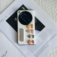 Ốp chất liệu da PU sang trọng cho Oppo Find N3 N5 giá đỡ tích hợp gấp gọn có nam châm chống sốc vỏ b