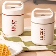 Lucky thermos porridge pot 500ml with free spoon GR88