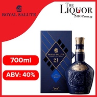 (Official Agent Stock) Royal Salute 21 Years Old The Signature Blend ABV 40% 700ml