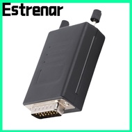 ESTRENAR DB15 Connector, 15 Pin Solderless 15 Pin Breakout Board, Module Male Connector DB15 with  B