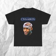 Lebron James Cinnabron Meme Unisex T-Shirt, Funny Basketball Tee, King James Graphic Shirt Men's Spo