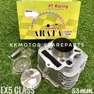 🔥ARATA EX5 / EX5 CLASS 1 / EX5 DREAM WAVE CT100 KRISS100 / WAVE125 W125 STANDARD / RACING BLOCK 53mm
