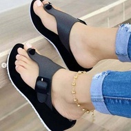 Avovi Women Wedge Sandal Ladies Platform Flip Flops Open Toe Non-slip Sandals