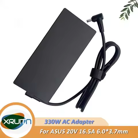 20V 16.5A 330W Laptop AC Adapter Charger For ASUS Laptop Power Supply 6.0x3.7mm A22-330P1A ADP-330GB