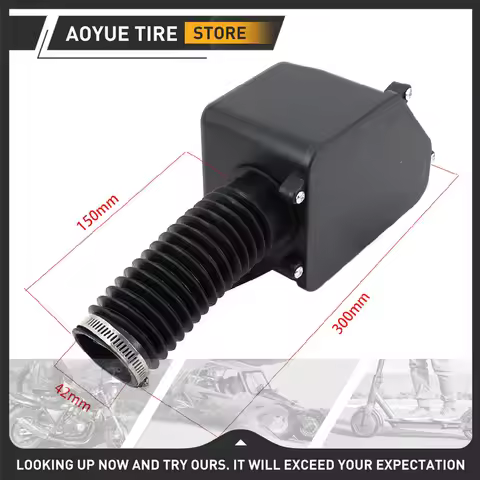 Air Filter Box Intake Cleaner for GY6 150cc 157QMJ Engine ATV Quad Go Kart Scooter Moped