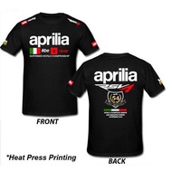 Aprilia Racing Team Sublimation Jersey Unisex Shirt / Short Sleeve Tee