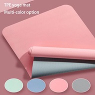 TPE yoga mat, Eco Fitness mat with strap, Professional yoga mat, Women's non-slip home training mat,