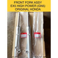 EX5 FRONT FORK ASSY FORK DEPAN ORIGINAL HONDA THAILAND FOR EX5 HIGH POWER EX5 LAMA GN5
