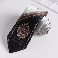 #Linyuejun Haarlem original tie jk women's uniform shirt small objects jacquard dk tie men's trendy,