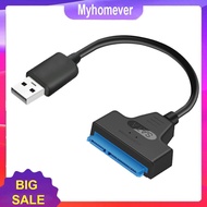 20cm USB 2.0 to SATA 22Pin Adapter Cable Portable Practical Lightweight  for 2.5 inch HDD Laptop Har