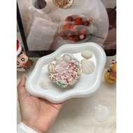 Mini seashell mirror - Cute beach seashell mirror - Beautiful beach accessories