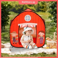 Kids Play Tent Pop Up Barn Play Tent No Installation Foldable Play Tent Portable Playhouse Tent Oxford Cloth Play Tent House  SHOPSKC0740