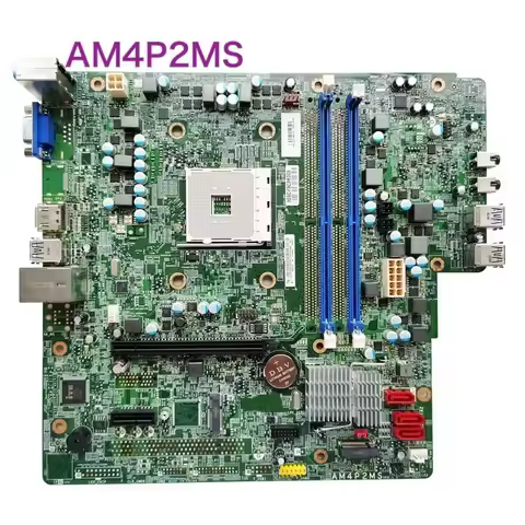 For Lenovo M725S 720-18APR M520 Motherboard AM4P2MS 01LM579 01LM574 AM4 DDR4 Mainboard 100% Tested O