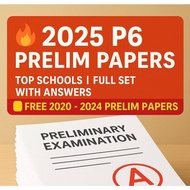 P6 PSLE actual exam Papers w/Solutions(2012-2025)