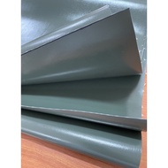 Waterproof  PVC Tarpaulin Vinylon Nylon Fabric Lorry Canvas Kanvas Penutup Lori Khemah Kain Kanopi - 1Meter Per Oder