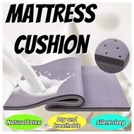【Natural latex&amp;95D high density】Mattress Cushion Single mattress Portable mattress Folding mattress Foldable mattress Elegant Thin for Student Dormitory CYJ