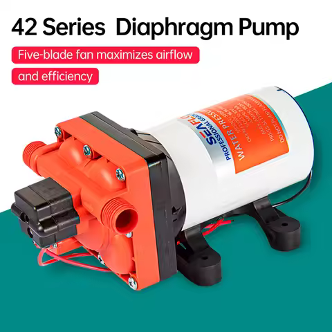 SEAFLO 42 Series Diaphragm Water Pump 3.0GPM 55PSI 12 Volts Electric Yacht Boat Marine RV Caravan Hi