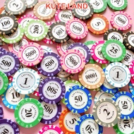 Las Vegas Poker Club Poker Chips Standard Type 3 Layers 14 Grams Full Number Type PKC-1-VG