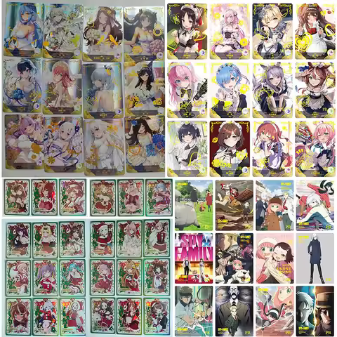 Anime Goddess Story 2M09 5M08 10M06 PR Cards Emilia Shinomiya Kaguya Collection Cards Christmas Birt