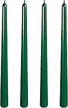 10 Inch Tall Taper Candles Spiral Candle Tapered Candle, 8 hrs,Tasteless and Smokeless,Long Candle,T