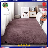Karpet Bulu Ukuran 160X100X5Cm Busa Hdp Ruang Tamu Lantai Kamar Tidur Ambal Rumahan Kasur Aestetic T