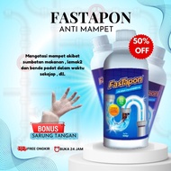 ( SH ) AMPUH 100% Fastapon CAIRAN Anti Sumbat Wc Mampet / Westafel Fastapon kemasan biru ORI