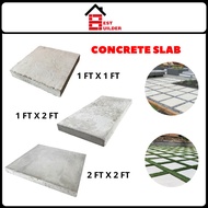 BEST BUILDER Concrete Slab 1x1 1x2 2x2 Papan Konkrit Drain Cover Garden Landscape Flooring