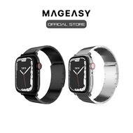 MagEasy Maestro M Magnetic Stainless Steel Watch Band For Apple Watch (38/40/41mm) (42/44/45mm)