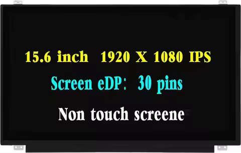 For ASUS TUF FX504 FX504G FX504GE 15.6" LCD Screen replacement 30 Pins 1920X1080 LED Panel FHD Displ