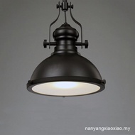 Vintage Loft dining room Cafe Restaurant bar cellar retro iron pendant lamp Industry miner safely li