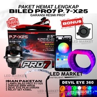 SAVING PACKAGE Biled Projector Headlamp PRO7 PRO 7 P7X25 P.7-X25 P7-X25 P.7X25 P7 X25 50 60W 2.5 inc