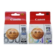 Free shipping Canon genuine ink PG-830+CL-831 black+color