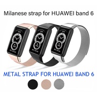 Staineless steel Strap For Huawei Band 6 Metal Wristband Bracelet For Huawei  Honor Band 6 smart watch Band