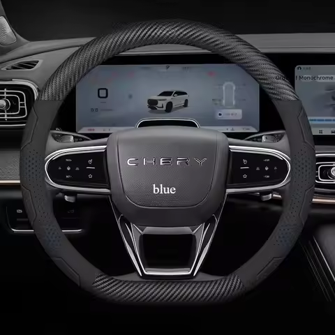 Hollow Breathable Car Steering Wheel Cover for Chery Tiggo 3 4 5 7 8 9 7Pro 7 8 Plus Arrizo 7 GX 5x 