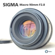 Sigma AF Macro 90mm F2.8 Multicoated Lens Mount Nikon A Auto With 52mm Front-Rear Cap