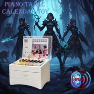 Kpop Demon Hunters Piano Table Calendar Toy Desk Piano Music Calendar Toy For Christmas & New R4E7