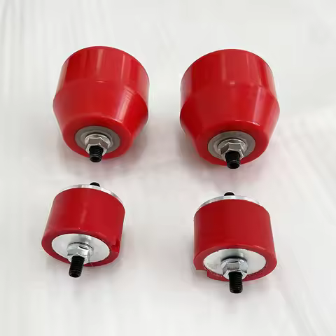 Engine Front L&R Mount Mounting Insulator For BMW E36 E46 Compact Z3 Z4 Inline 6CYL 85A Polyurethane