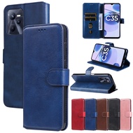 XICCI for OPPO Realme C35/Realme C31 Phone Case With Credit Card Stand Magnetic Wallet Flip Cover Le