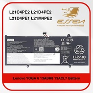Lenovo L21C4PE2 L21D4PE2 L21D4PE1 L21M4PE2 for YOGA 6 13ABR8 13ACL7 Battery