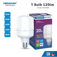 CAHAYA MEGAMAN LED Bulb E27 T-Bulb 20W 30W 40W 50W White Light