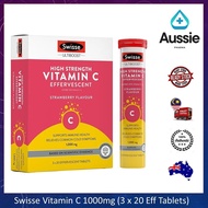 SWISSE High Strength Vitamin C 1000mg (60 Effervescent)