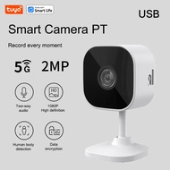 5G & 2.4G Tuya Smart Indoor/Outdoor Security Camera for Home,Baby/Elder/Pet Camera With Phone App,Co