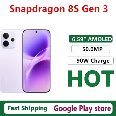 Original Vivo S50 Mobile Phone 6.59" AMOLED 120HZ 50.0MP Camera 90W Charge 6500mAh Battery Android 1