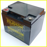 ♞,♘Motolite 12v 38Ah SLA Rechargeable Battery OM38-12 Valve Regulated Sealed Lead-Acid Battery 12 V